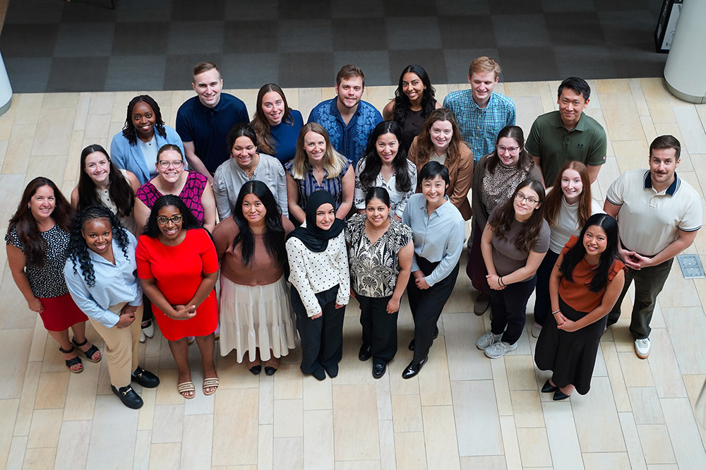group photo of 2026 residents